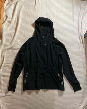 Cali Sport Hooded Athletic Windbreaker Jacket with Perforated Venting